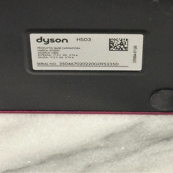 Dyson Corrale Hair Straightener Black Nickel & Fuchsia - Picture 11 of 11